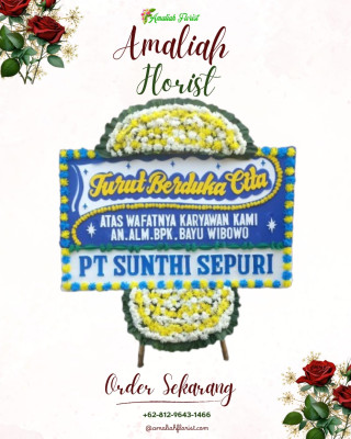 Papan Bunga Duka di Muara Wis